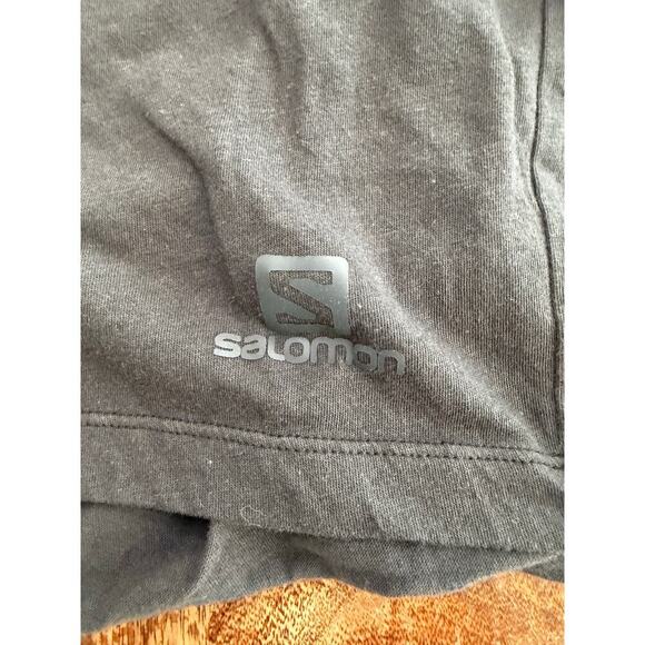 Salomon Men's Black Essential Long Sleeve Tee Shirt Size XXL - Picture 3 of 6